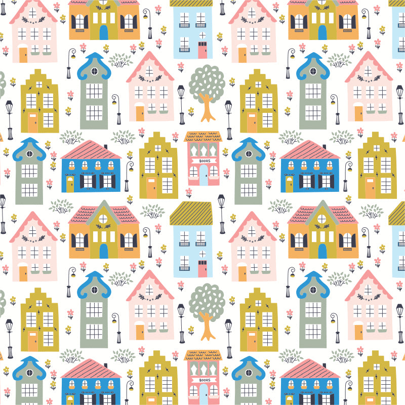 Special Giftwrap - Apparaatrol special wrap 200mx50cm huisjes