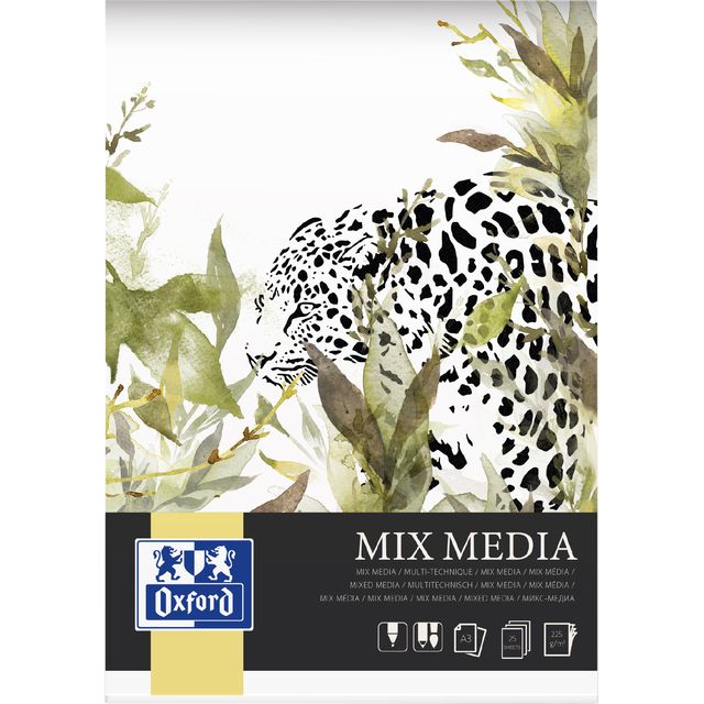 Oxford - Tekenblok mix media a3 25 vel