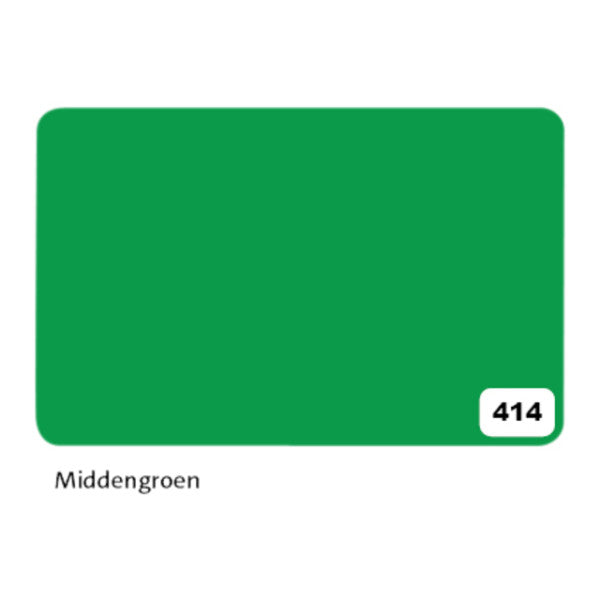 Folia Paper - Carton de vitrine Folia 1 face 48x68cm 380gr nr414 vert moyen