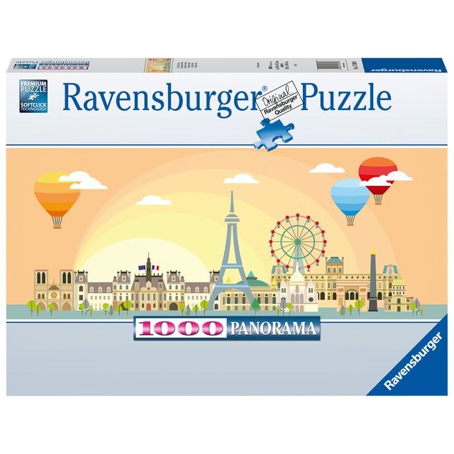 Ravensburger - Puzzel Een dag in Parijs 1000 stukjes