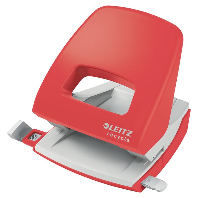 Leitz - NeXXt papierperforator 30 vel Rood