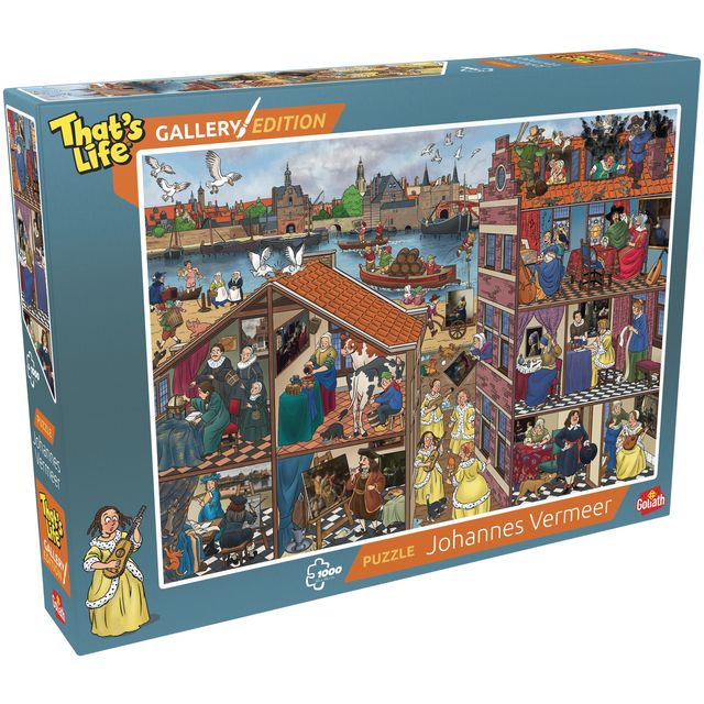 Goliath - Puzzle That's Life Gallery Edition: Johannes Vermeer 1000 Teile