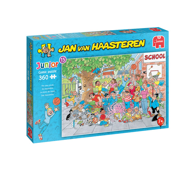 Jan van Haasteren - Junior 15 De klassenfoto (360 stukjes)