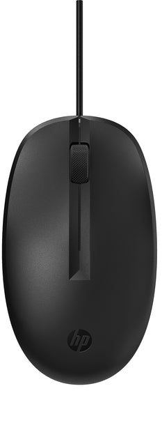 HP - Maus 128 Laser kabelgebunden schwarz