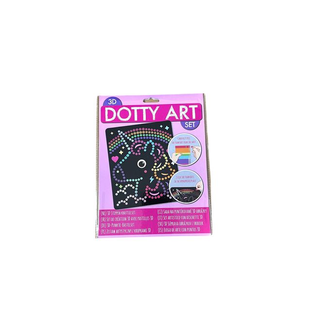 Office - Ensemble d'artisanat 3D Dotty art assorti | 12 pièces