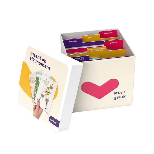 Hallmark - Wenskaart business box 80 kaarten assorti