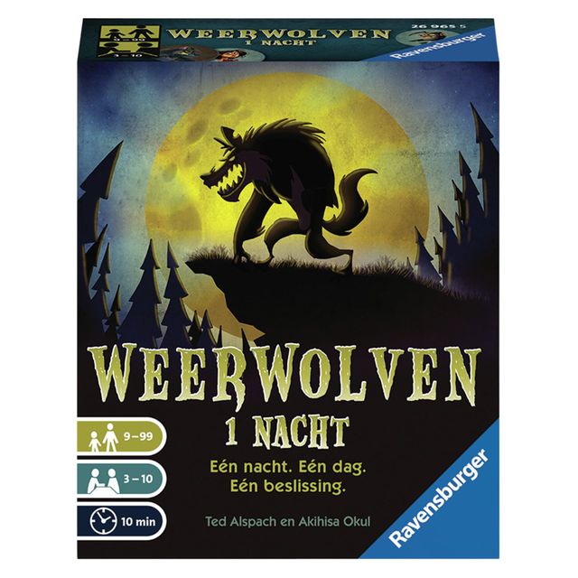 Ravensburger - Kaartspel Weerwolven 1 nacht