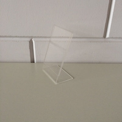 Klika - Acrylique standard L lxh 80x120mm. Debout