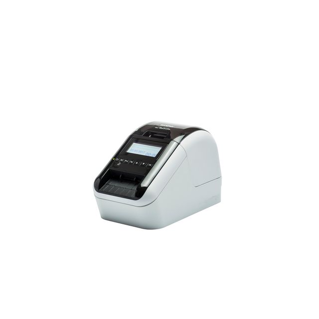 Brother - Imprimante d'étiquettes DK QL-820NWBc de bureau 62mm blanc