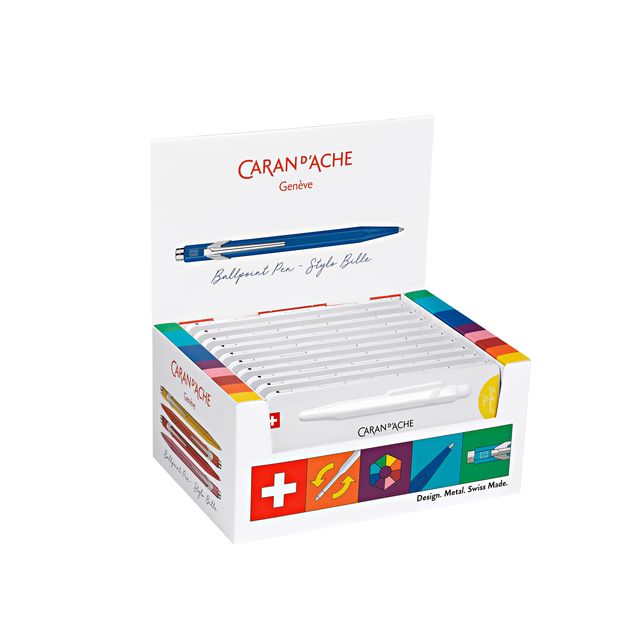 Caran d'ache - Balpen colormat-x 849 display á 10st | 10 stuks