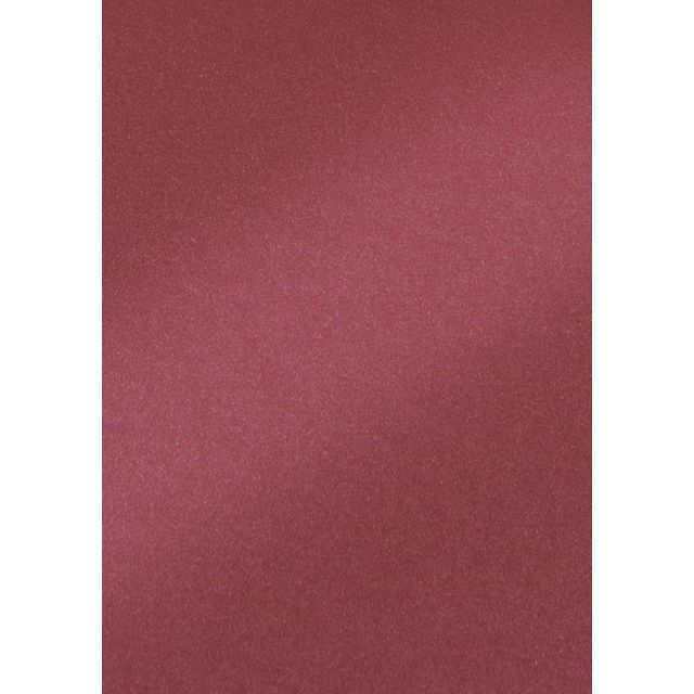 Folia Paper - Fotokarton Folia 2-seitig 50x70cm 250gr Perlmutt Nr.22 dunkelrot | 10 Stück