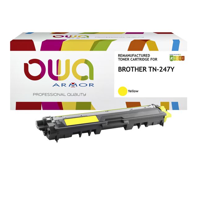 OWA - Alternative au toner pour TN-247Y jaune