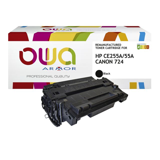 OWA - Cartouche de toner alternative pour CE255A noir