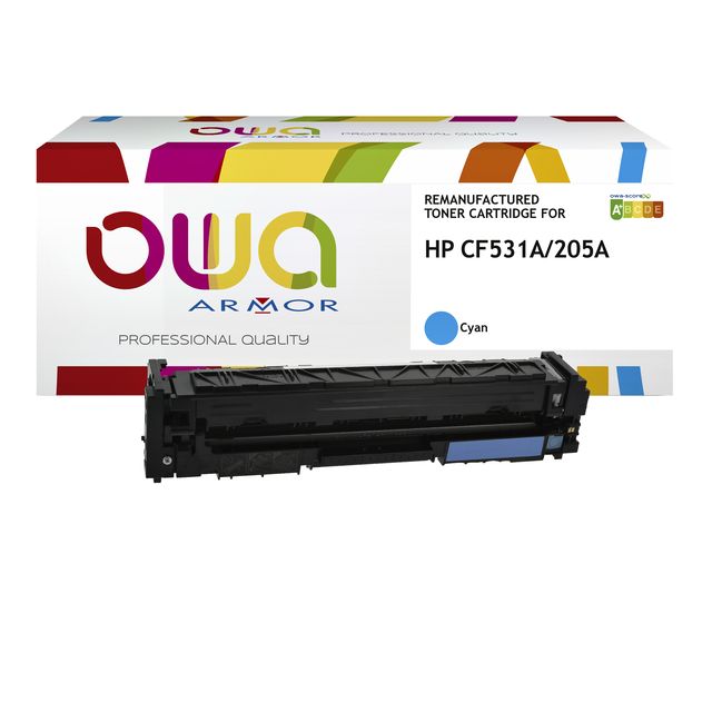 OWA - Tonercartridge hp cf531a blauw