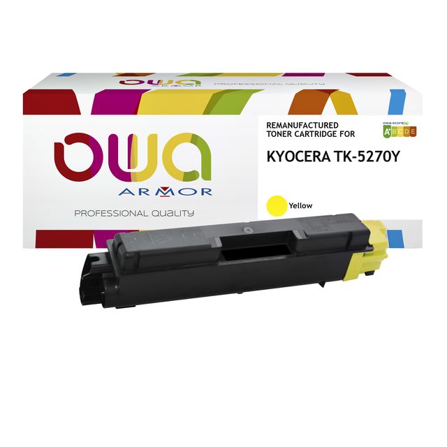 OWA - Alternative au toner pour TK-5270Y jaune