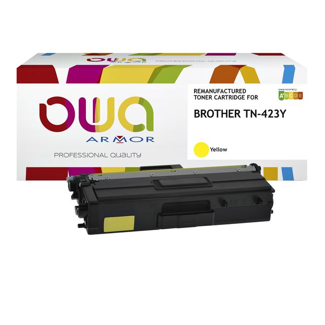 OWA - Toner brother tn-423y geel