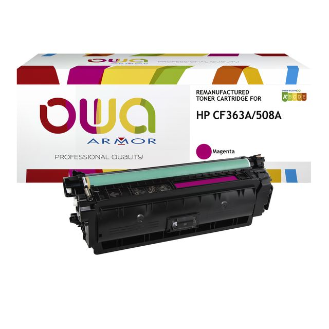 OWA - Tonercartridge hp cf363a rood