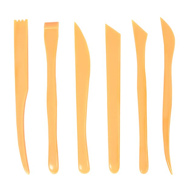 Conda - Modellierspachtel-Set 6-teilig 20 cm Kunststoff