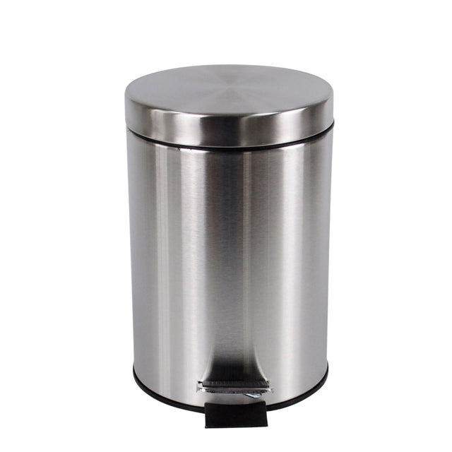 Brasq - Pedaalemmer 12 liter rvs