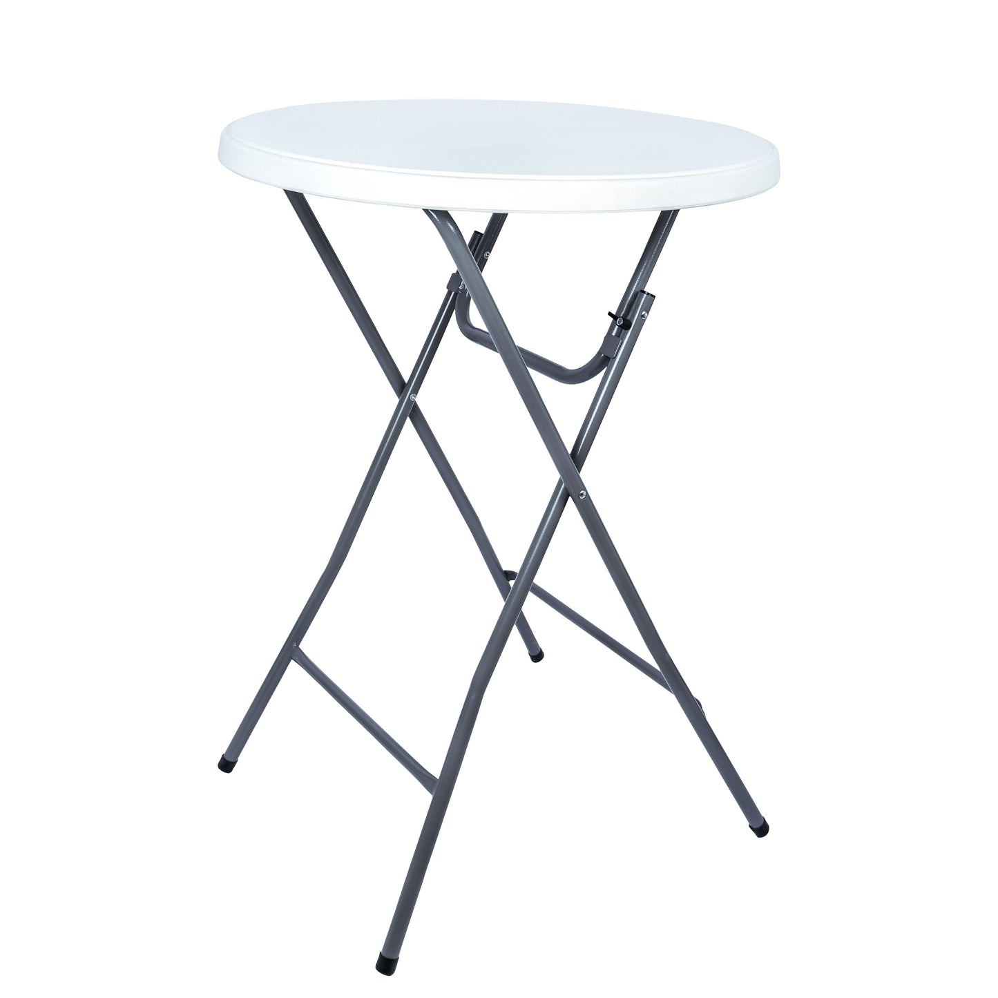 Brasq - Table mange-debout 80cm BT100 blanc