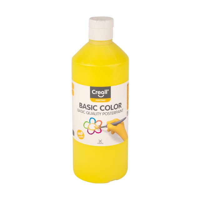 Creall - Posterfarbe Basic Gelb 500ml