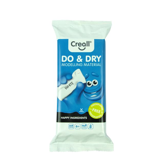 Creall - Klei do dry airdrying wit 500gr | 12 stuks