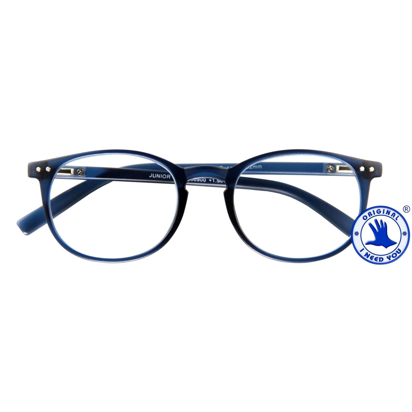 I Need You - Lesebrille +3,00 dpt Junior blau