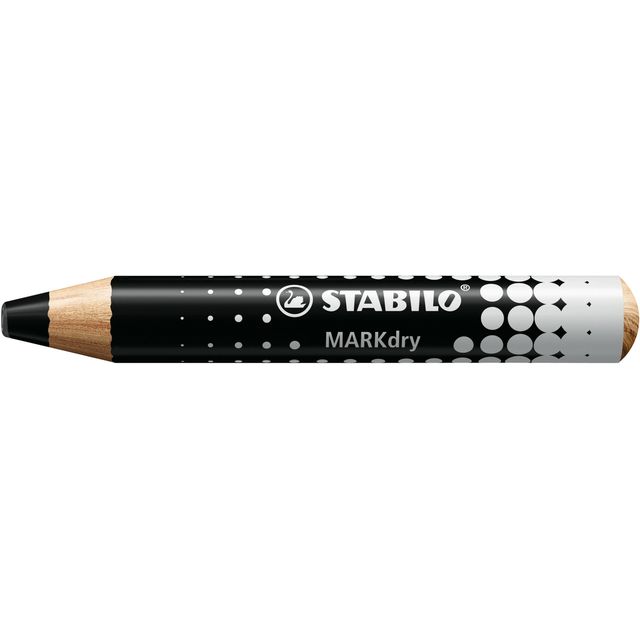 Stabilo - Crayon pour tableau blanc MARKdry 648/46 noir | 5 pièces