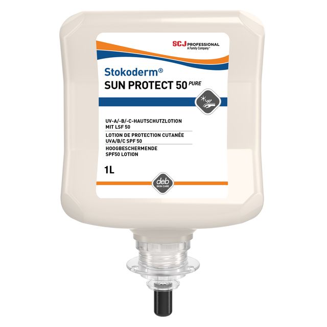 SC Johnson Professio - Lotion solaire scj stokoderm spf 50 1l | 6 pièces