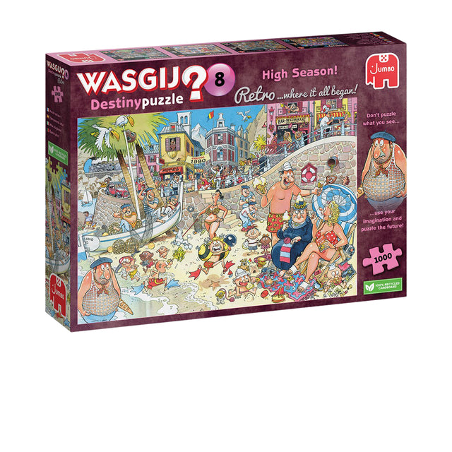 Wasgij - Retro Destiny 8 Hoog! (1000 Stukjes)