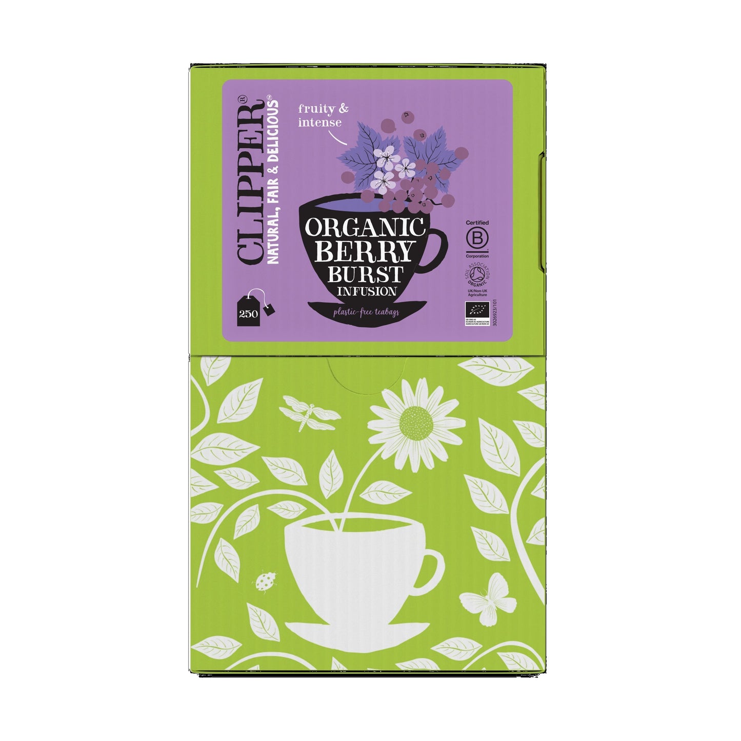 Clipper - Thé infusion berry burst bio 250 sachets