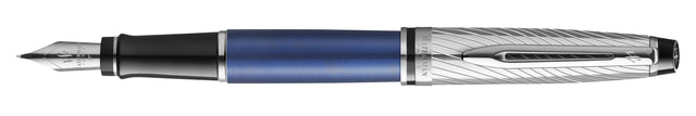 Waterman - Stylo plume Expert Bleu métallisé CT moyen