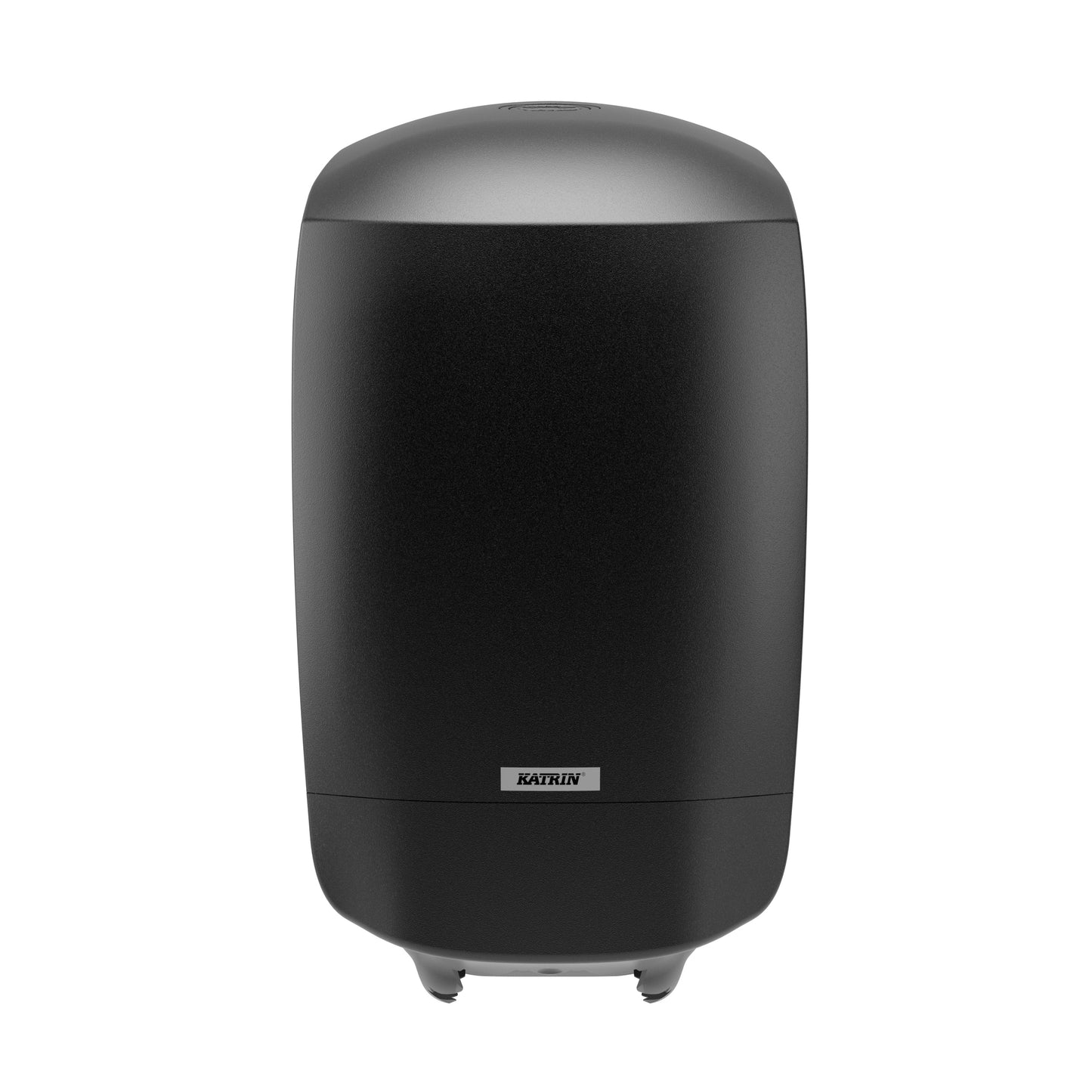 Katrin - Poetspapierdispenser klein zwart 82247