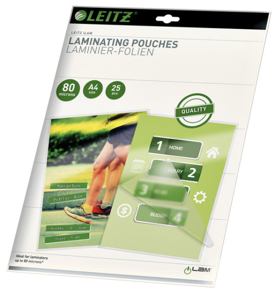 Leitz - Lamineerhoes iLAM A4 2x80micron EVA 25 stuks
