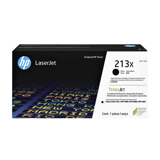 HP - Tonercartridge w2130x 213x zwart