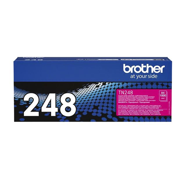 Brother - Toner tn-248m rood | 4 stuks