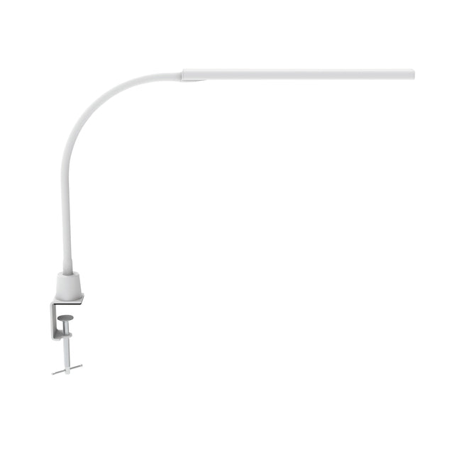 MAUL - Bureaulamp Pirro LED dimbaar tafelklem wit