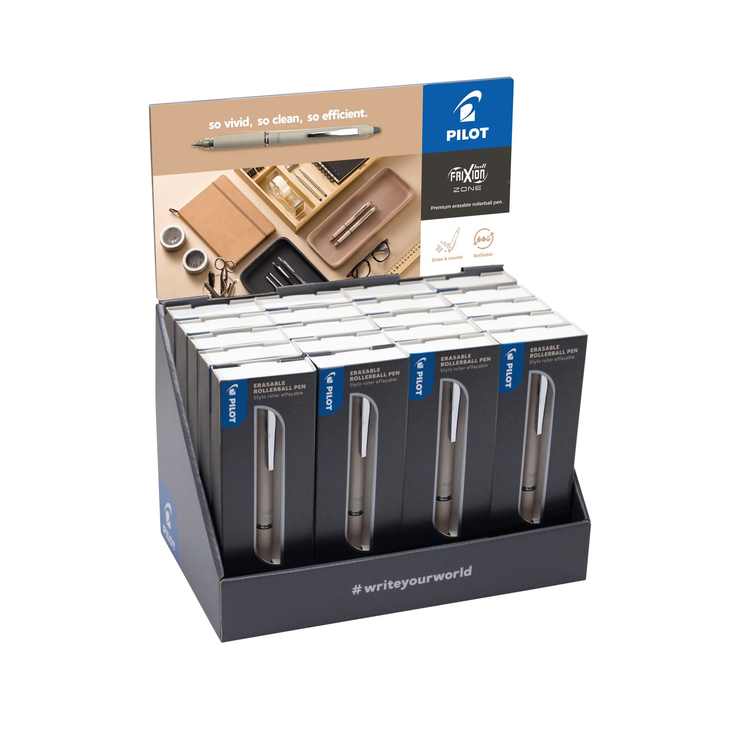 Pilot - Stylo roller friXion Ball moyen assorti | 20 pièces