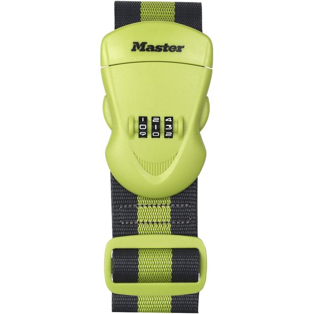 Master Lock - Kofferband-Zahlenschloss grün/schwarz