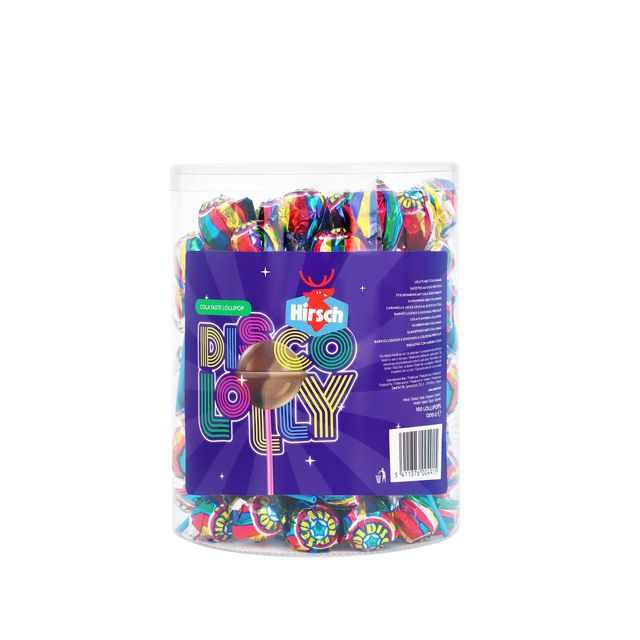 Hirsch - Lolly disco 100x12 grammes