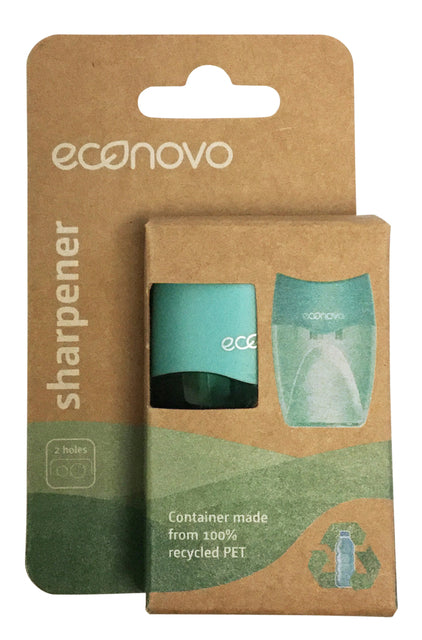 Econovo - Puntenslijper dubbel blauw | 12 stuks