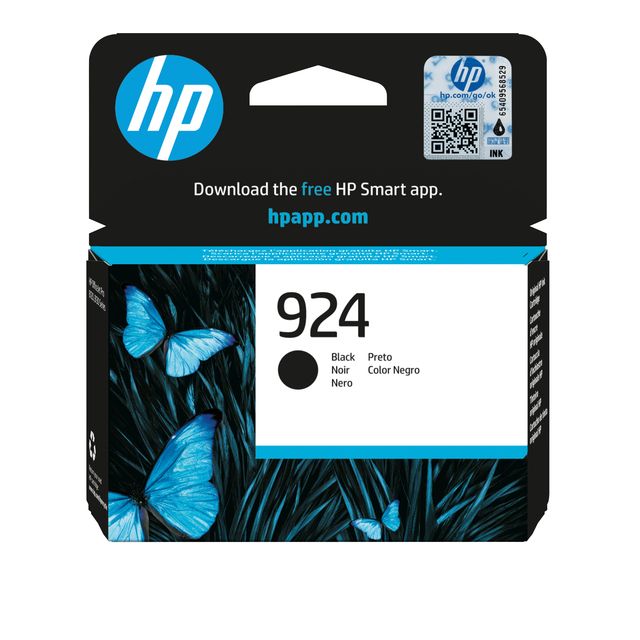 HP - Cartouche d'encre 4k0u6ne 924 noire