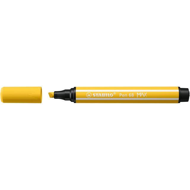 Stabilo - Feutre Stylo 68/44 Max jaune | 5 pièces