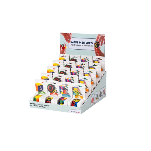 Office - Meffert mini keychain display 20 stuks