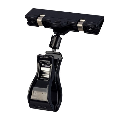 Klika - Pop-clip L zwart klem groot kaarth.groot