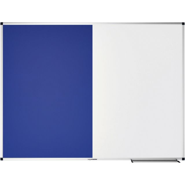 Legamaster - Tableau combiné UNITE tableau blanc en feutre bleu 90x120cm