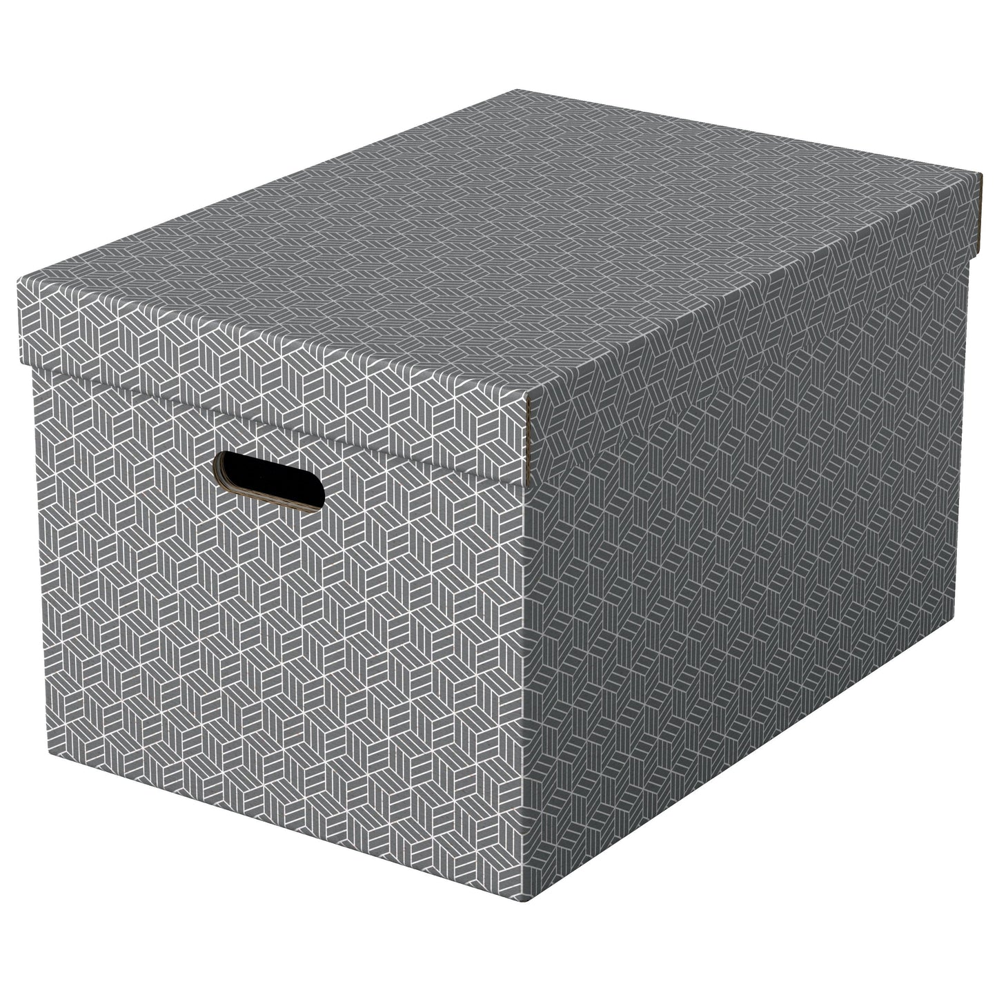 Esselte - Aufbewahrungsbox Home groß 355x305x510mm grau 3 Stück