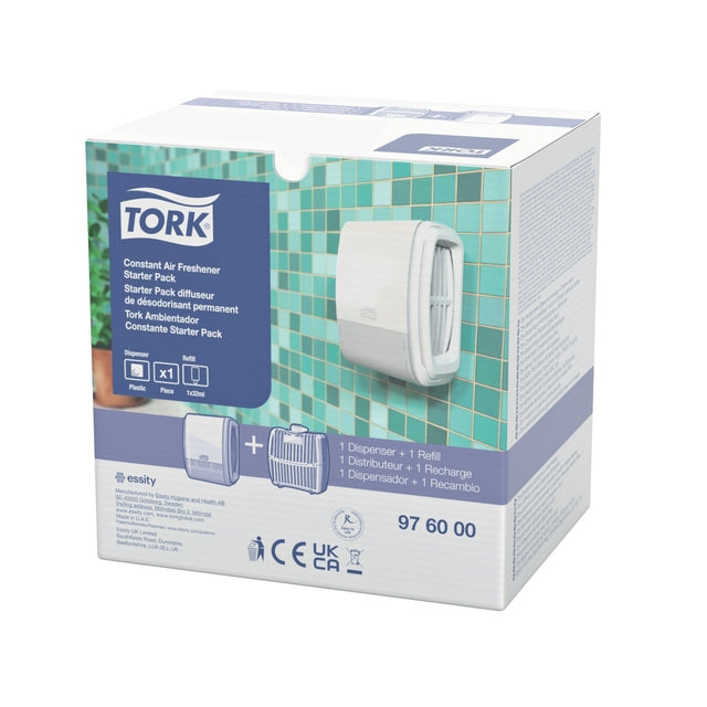 Tork - Luchtverfrisserdispenser A3 Elevation constant tpakket wit 976000