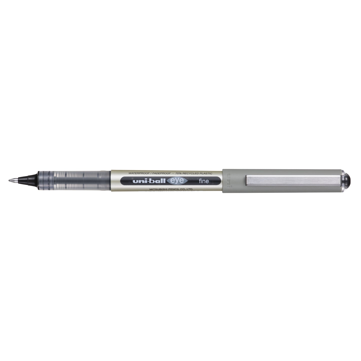 Uni-ball - Rollerpen Eye eco 157E fine zwart | 12 stuks