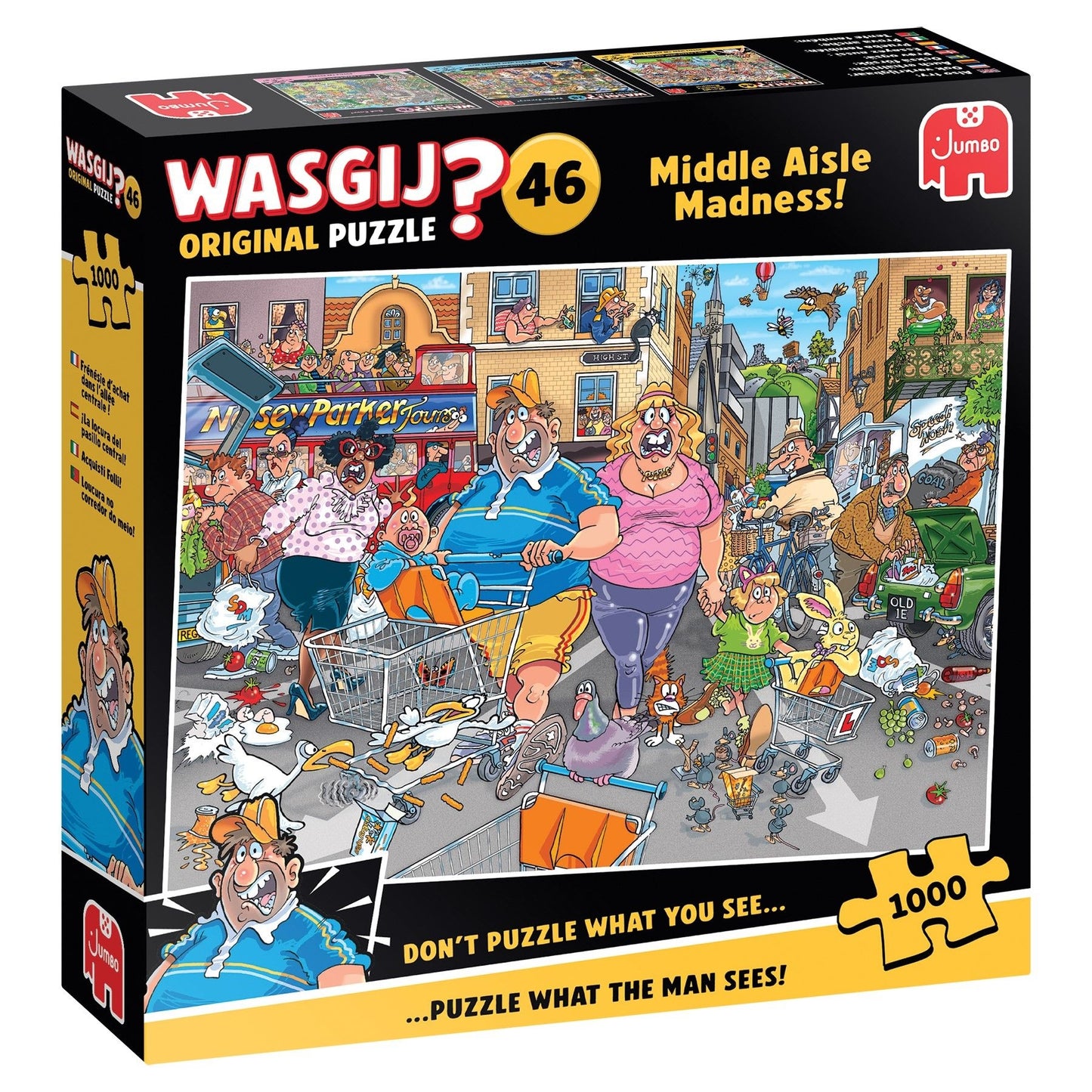 Wasgij - Original 46 Middle Aisle Madness 1000 Stk